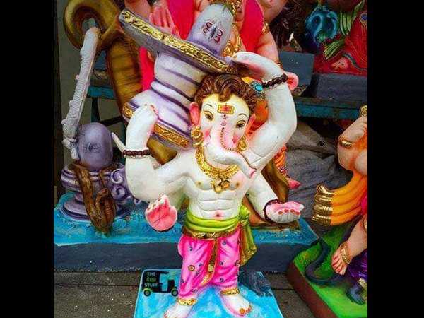 25 வகையான பாகுபலி, கட்டப்பா விநாயகர் சிலைகள்!! 