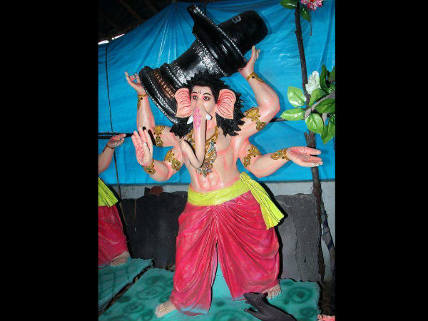 25 வகையான பாகுபலி, கட்டப்பா விநாயகர் சிலைகள்!! 