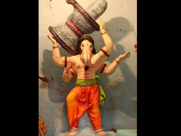 25 வகையான பாகுபலி, கட்டப்பா விநாயகர் சிலைகள்!! 