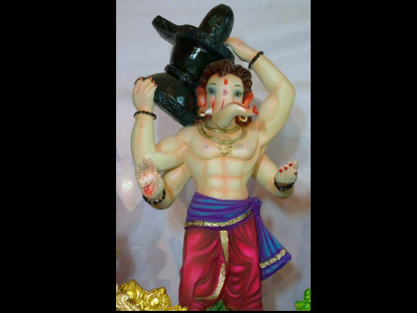 25 வகையான பாகுபலி, கட்டப்பா விநாயகர் சிலைகள்!! 