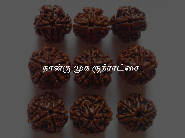 நான்கு முக ருத்ராட்சை