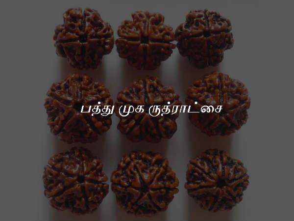 பத்து முக ருத்ராட்சை