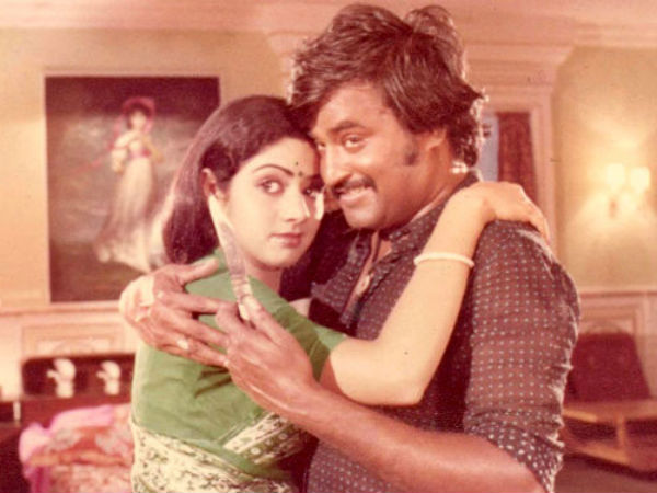 ஸ்ரீதேவி - ரஜினிகாந்த் 