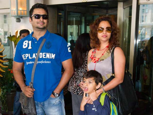 மகனுடன் மாதவன் மகனுடன் மாதவன்