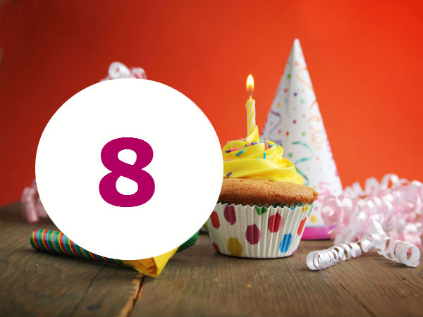 8 