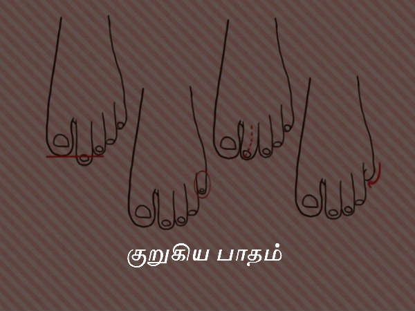 குறுகிய பாதம்