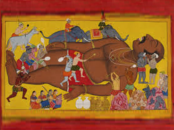 கும்பகர்ணனின் தூக்கம்