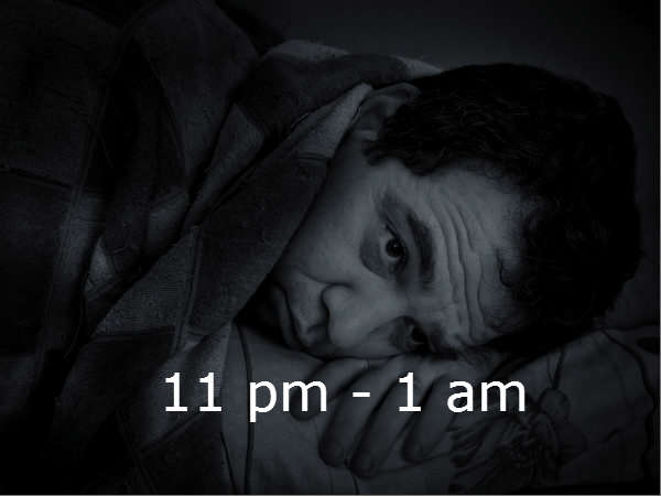 11 pm - 1 am
