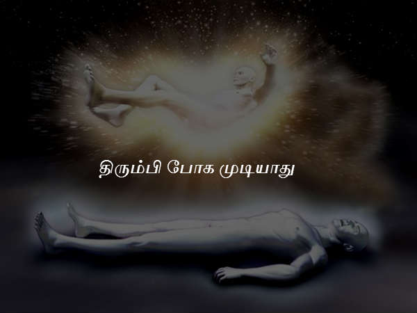 திரும்பி போக முடியாது