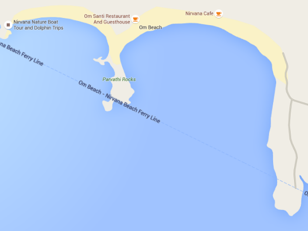  ஓம் கடற்கரை, கோகர்ணா