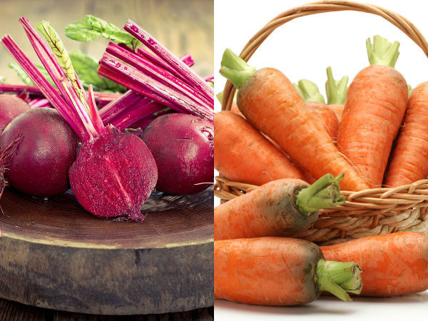  பீட்ரூட் மற்றும் கேரட்