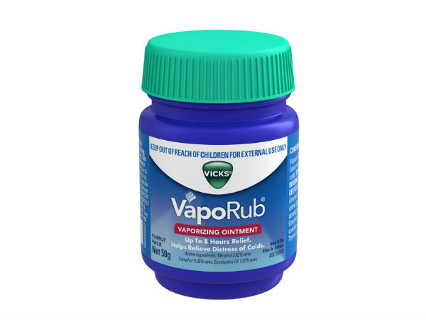 விக்ஸை தனியாக பயன்படுத்தக்கூடாது