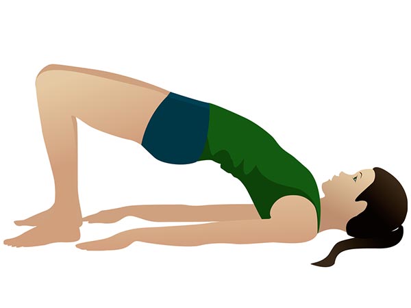 Benefits of yoga-sethu badha sarvangasana 