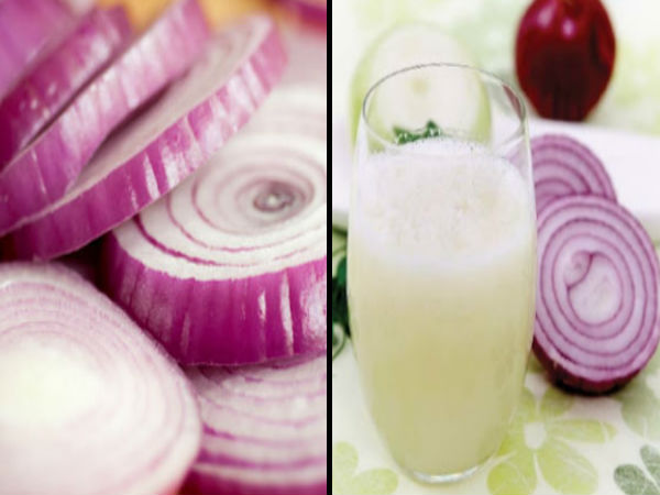 Gargle with onion juice to reduce tonsillitis