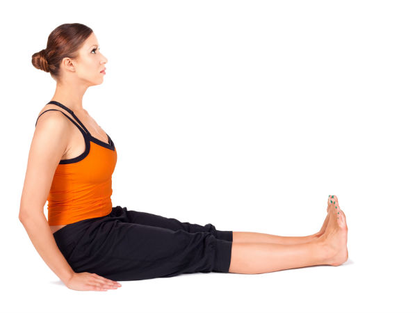 Baddha koanasana to cure ovarian cyst