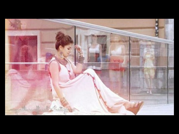 நயனின் அழகு லுக் # 1