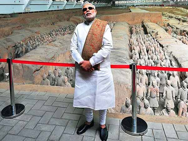 சீனா சென்ற போது!