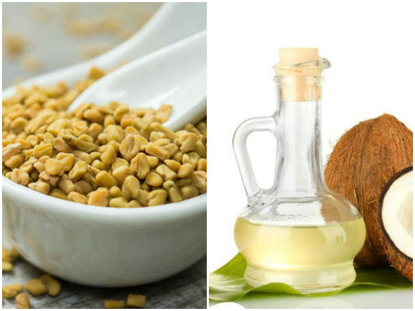 வெந்தயம் மற்றும் தேங்காய் எண்ணெய்