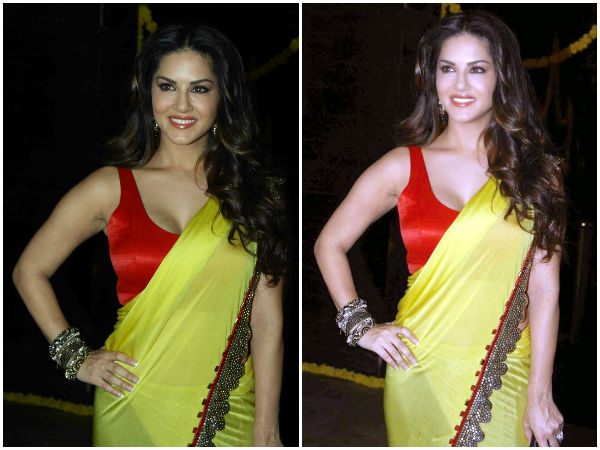 எலுமிச்சை பச்சை புடவை