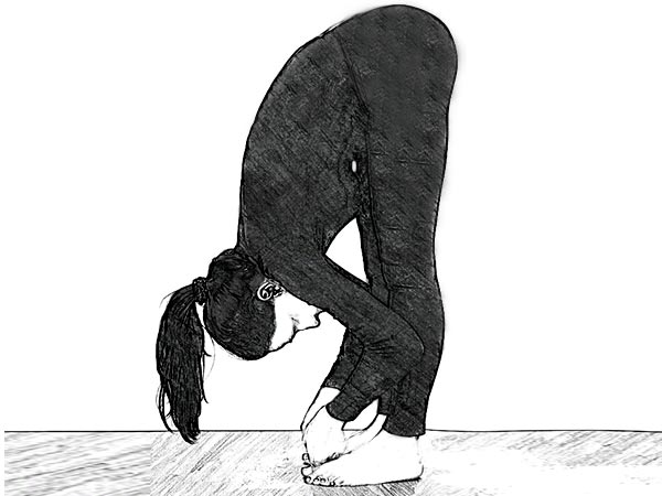 padankushthasana to cure menstrual disorder