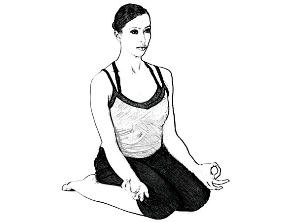 Virasana to improve digestion 