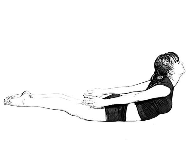 salabhasana to reduce body weight