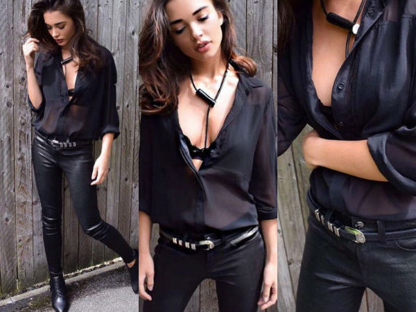 கருப்பு தான் எமிக்கு புடிச்ச கலர்!