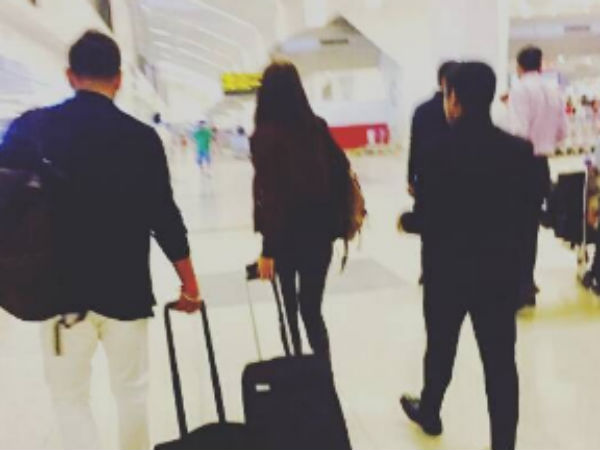 விமான நிலையத்தில்!