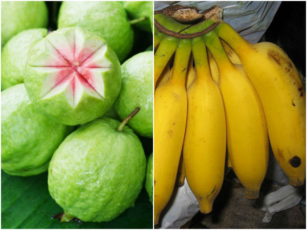 கொய்யா மற்றும் வாழைப்பழம் கொய்யா மற்றும் வாழைப்பழம்