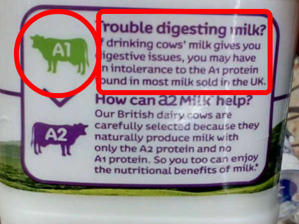 அமெரிக்காவில் A2 பால்!