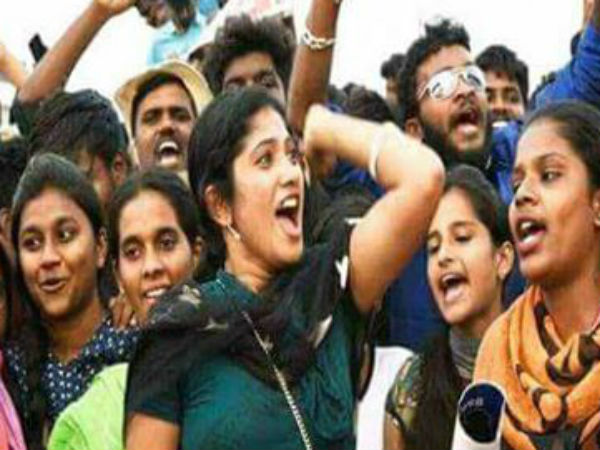 முழக்கமிட்ட பெண் அந்த கட்சி!