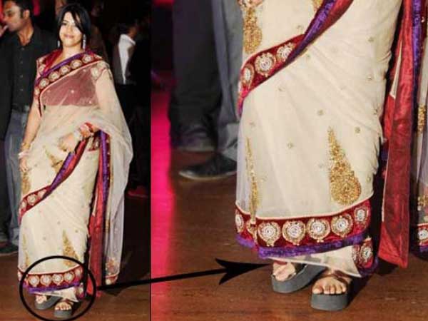 தவறான காலணிகள்