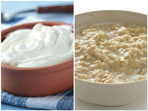 தயிர் மற்றும் ஓட்ஸ்