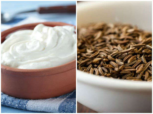 தயிர் மற்றும் சீரகம்