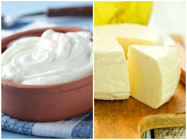 தயிர் மற்றும் சீஸ்