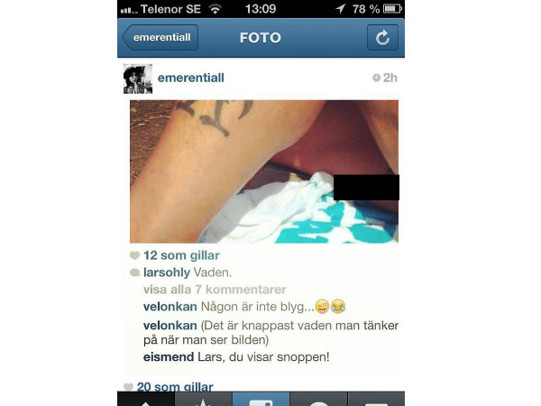 ஸ்வீடன் அரசியல்வாதி!