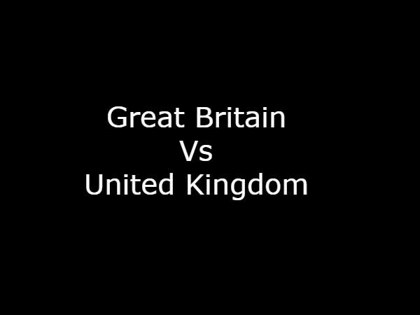 Great Britain Vs United Kingdom