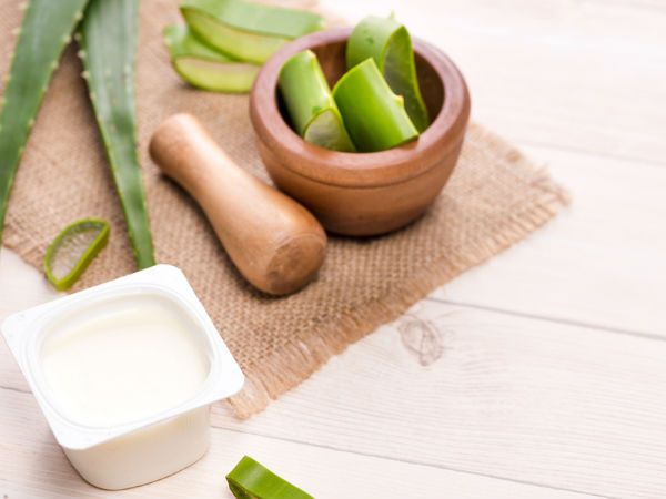 தயிர் மற்றும் கற்றாழை