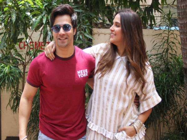 Neha Dhupia And Varun Dhawan Went Cool On The Sets Of No Filter