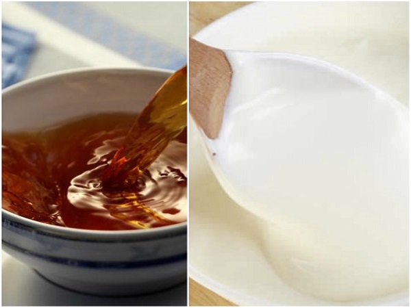 2. டீ மற்றும் யோகார்ட்