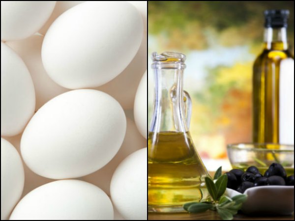 5. முட்டை மற்றும் ஆலிவ் ஆயில்