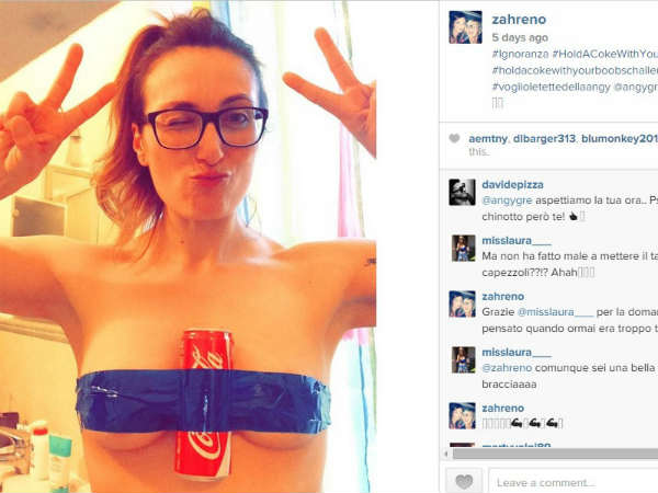 ஹோல்டிங் கோக் சேலஞ்ச் : 