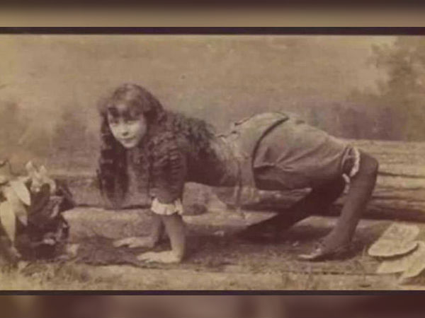 ஒட்டக பெண்!