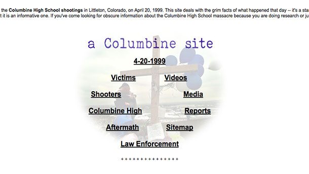 #20 கொலம்பைன் சைட் #20 கொலம்பைன் சைட்