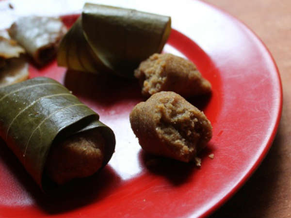 பூவரச இலை கொழுக்கட்டை! 