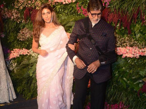 ஸ்வேதா மற்றும் அமிதாப் பச்சன்