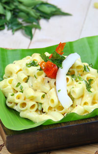 South Indian Style Macaroni Recipe