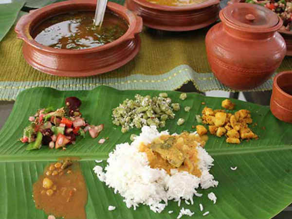 வாழையிலையில் விருந்து : 