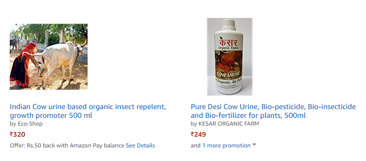 பசு மூத்திரம்!