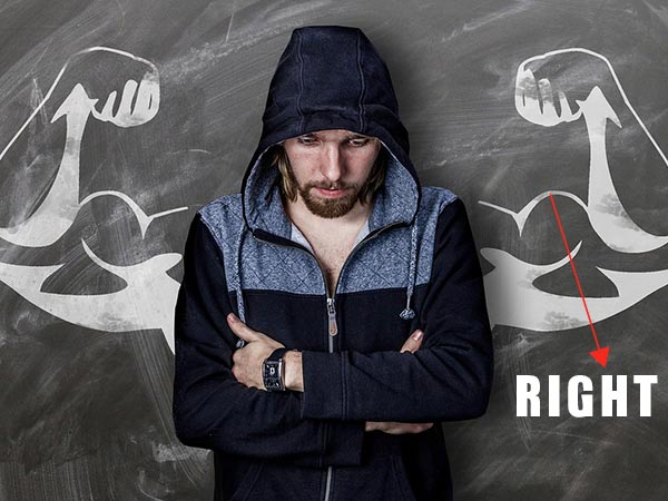 உடலின் வலது பக்கம்